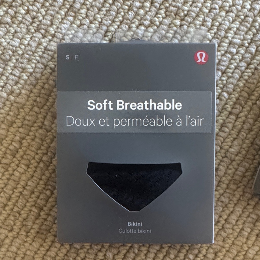 lululemon Black *lace* Bikini Underwear Small